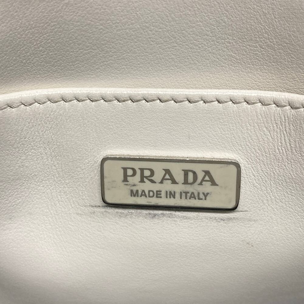 Prada Small Brushed Tote Bag Tote Bag 1BA331 Leather - Picture 9 of 15